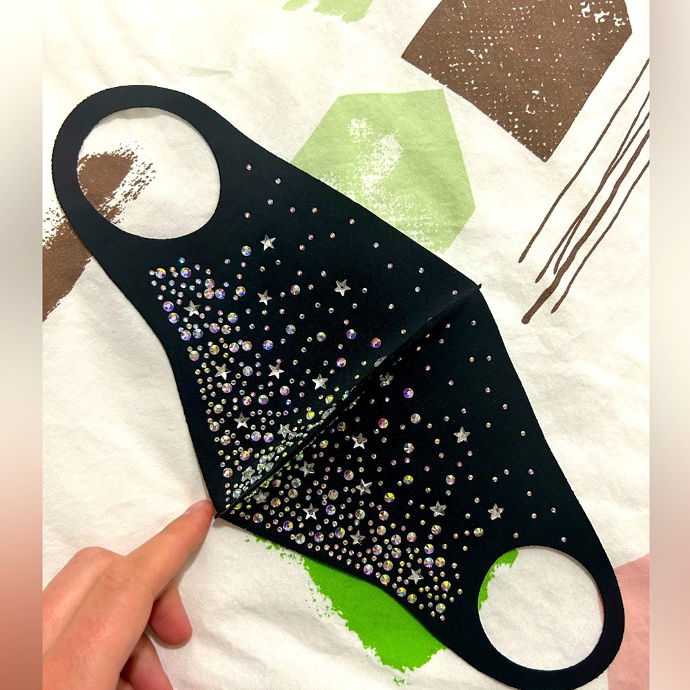 Bling Bling face mask
